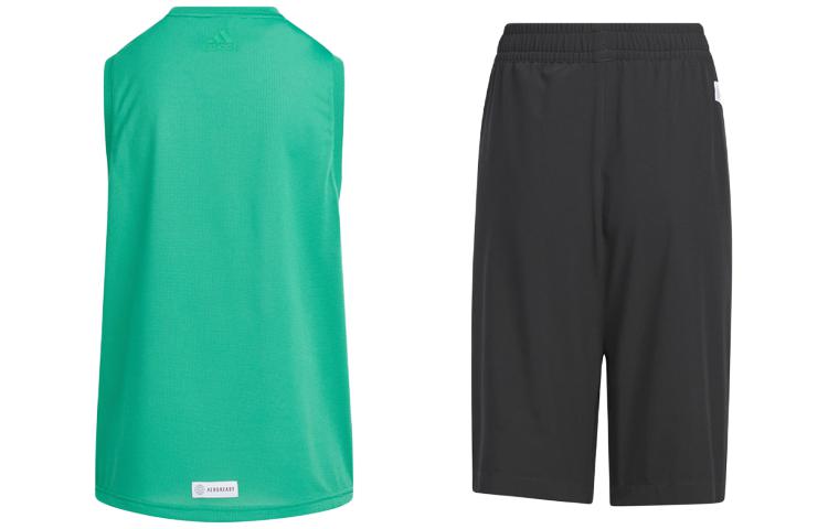 (GS) adidas x Seebin Tank Set 'Green Black' IN3268