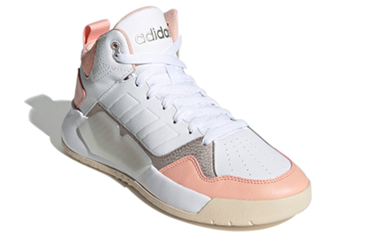 (WMNS) adidas neo Play9tis 2.0 'White Brown' EG4352