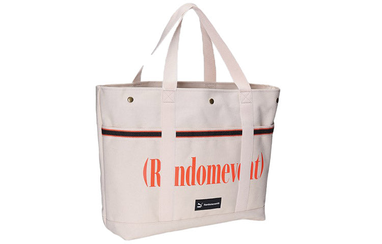 PUMA x Randomevent Tote Bag 'Beige Orange' 07702001