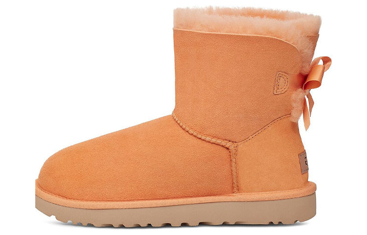 (WMNS) UGG Mini Bailey Bow II 'Orange' 1016501-SSD