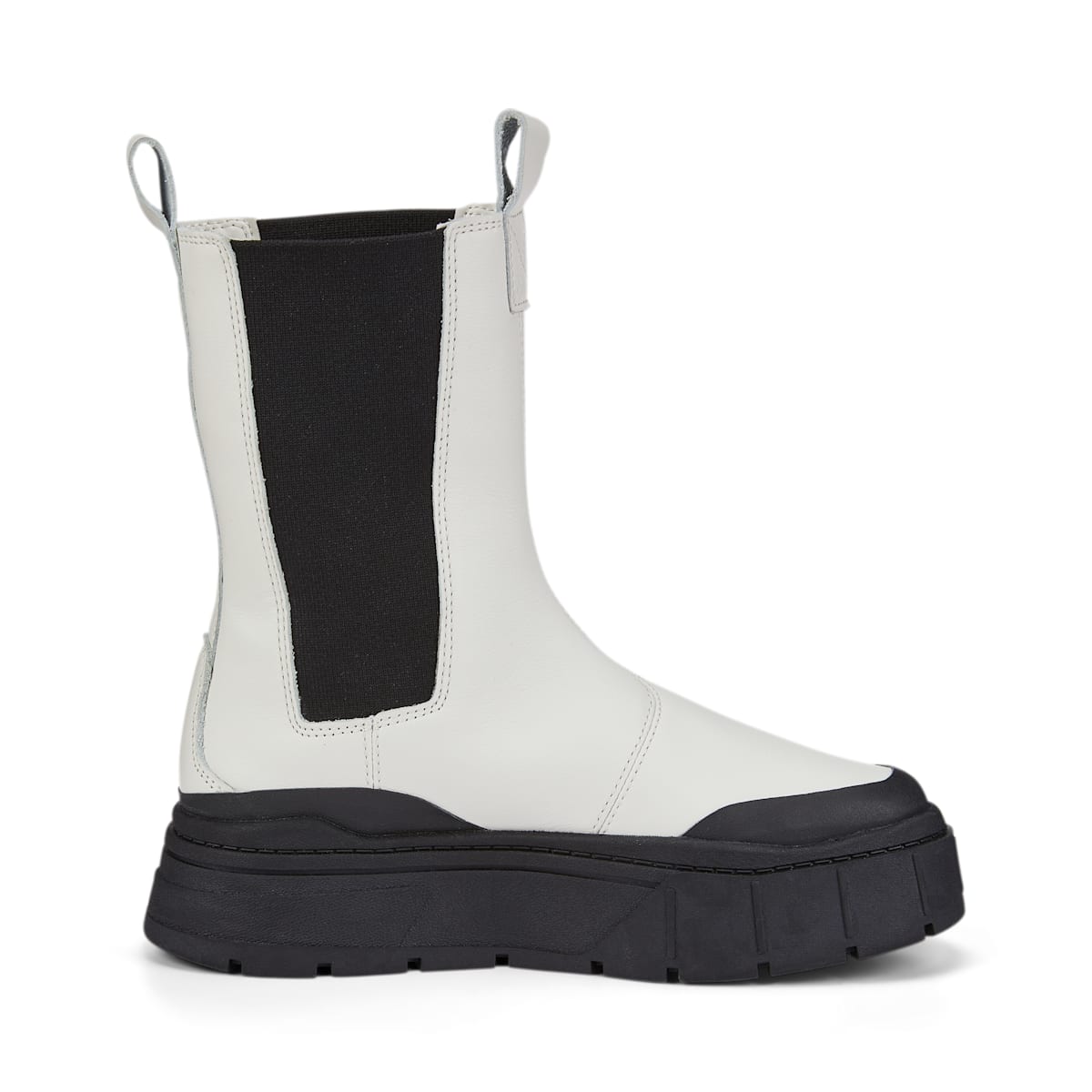(WMNS) PUMA Mayze Stack Chelsea Boots 'Vaporous Grey Black' 386272-01