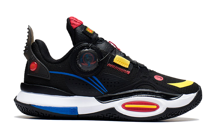 (GS) Li-Ning Wade All City 10 V1 'Black Orange' YKBS060-3