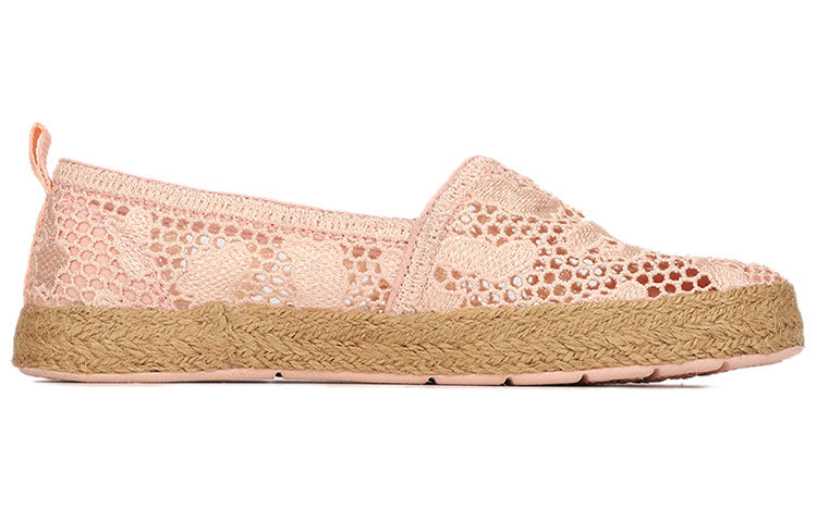 (WMNS) Skechers Bob's Cozy Breathable Casual Skateboarding Shoes Pink 66666096-LTPK