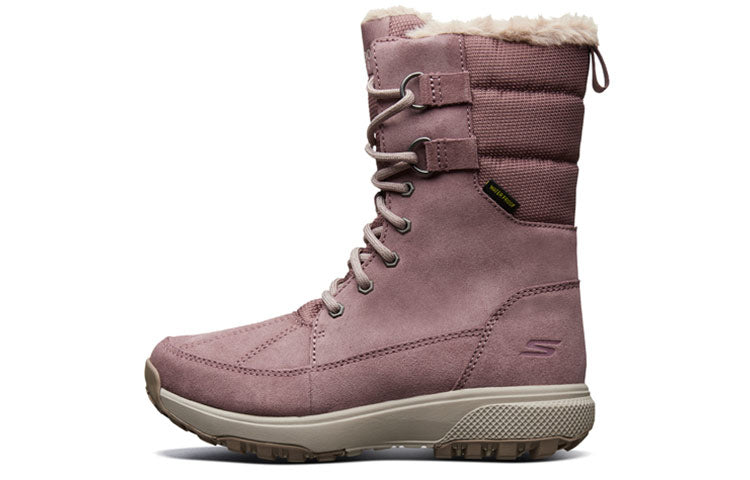 (WMNS) Skechers Outdoors Ultra High-Top Snow Boots Pink 15567-MVE