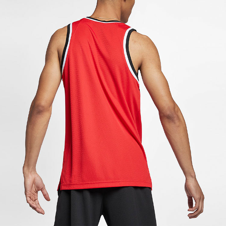 Nike Dri-FIT Classic Basketball Jersey For Men Red AQ5592-657