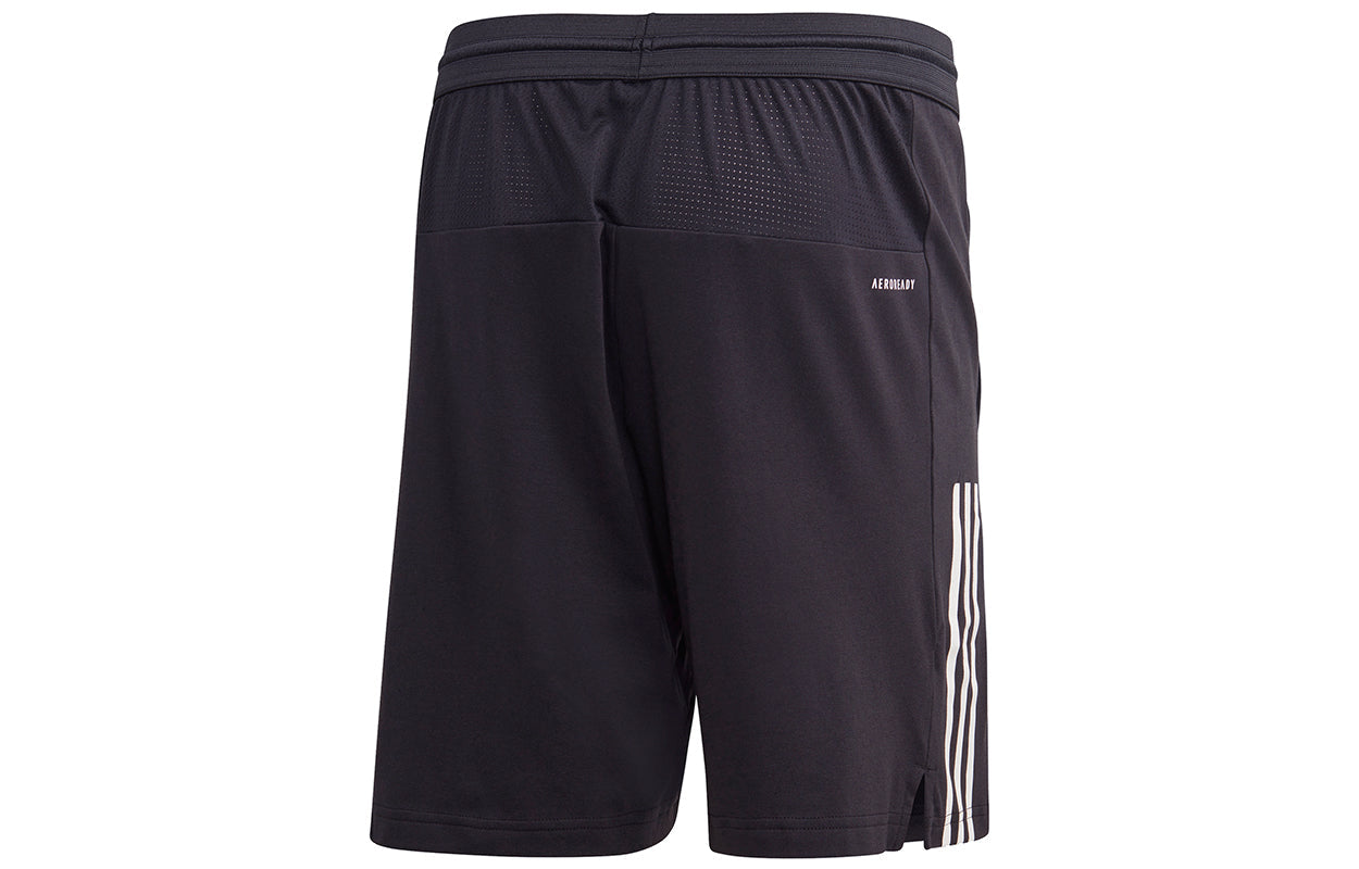 adidas M D2m Motion Sh Running Gym Stripe Breathable Sports Shorts Black GD5292