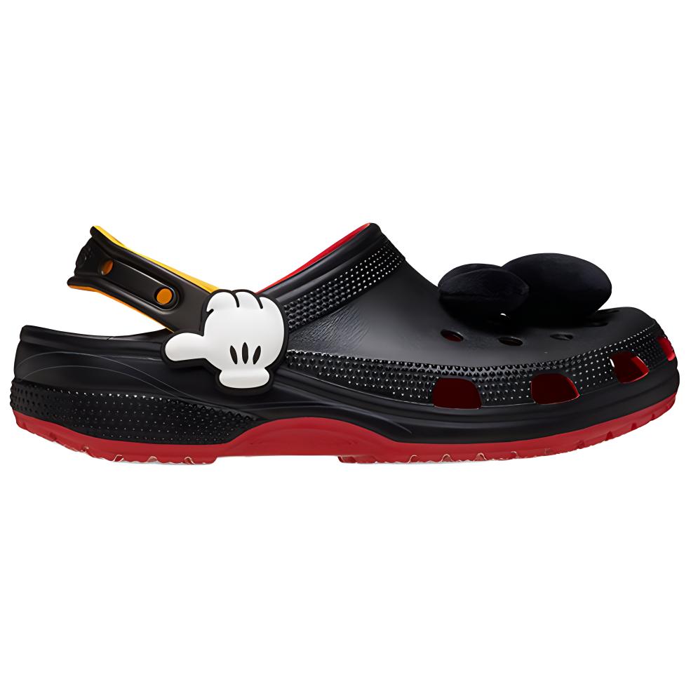 (WMNS) Crocs x Mickey Mouse Classic Clogs 'Black Red' 209895-8C1