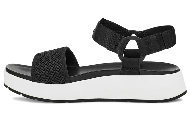 (WMNS) صندل رياضي خفيف الوزن ومريح من UGG Aissa باللون الوردي والأبيض والأزرق 1120054-BKMS