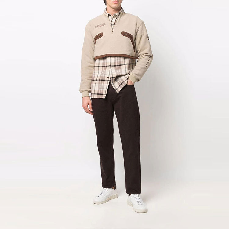 Nike x Travis Scott NRG Pullover Cropped Top 'Tan' DM1287-004