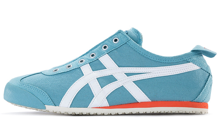 (WMNS) Onitsuka Tiger Mexico 66 Slip-On 'Aqua Blue White' D3K5N-4001