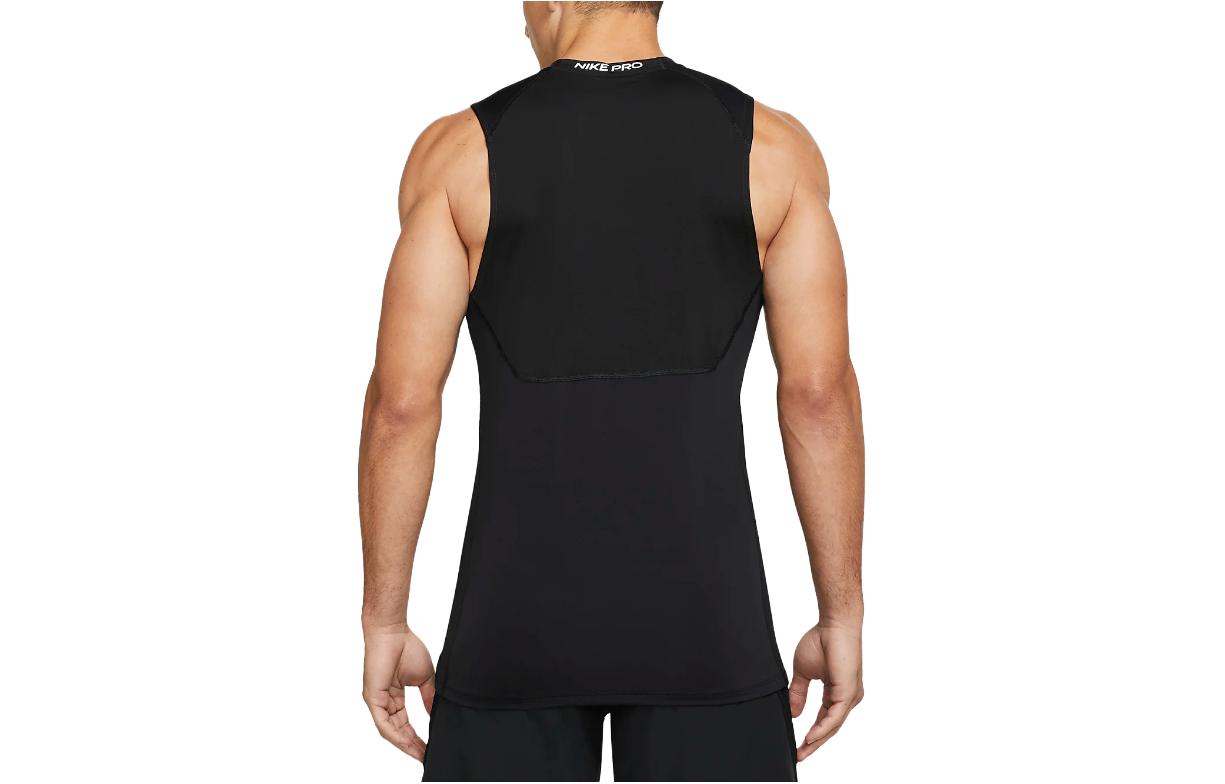 قميص Nike Pro Dri-FIT Slim Fit بدون أكمام "أسود" DD1977-010