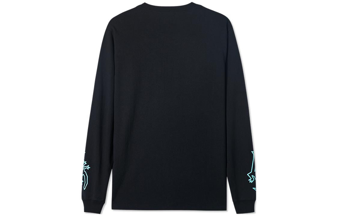 Converse Cactus Graphic Long Sleeve Tee 'Black' 10023771-A01