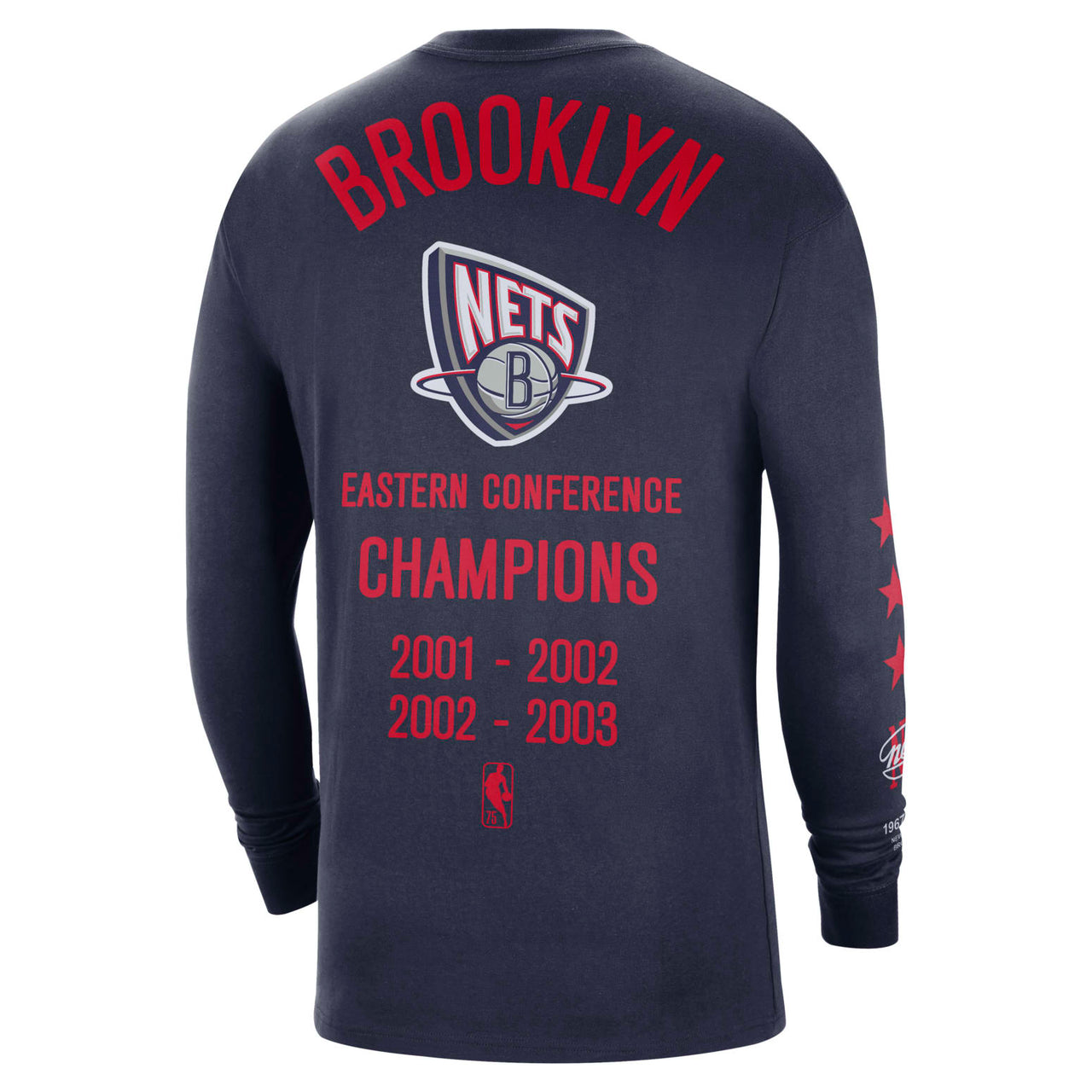 Nike x NBA Brooklyn Nets Sweatshirt 'Navy' DA7306-419