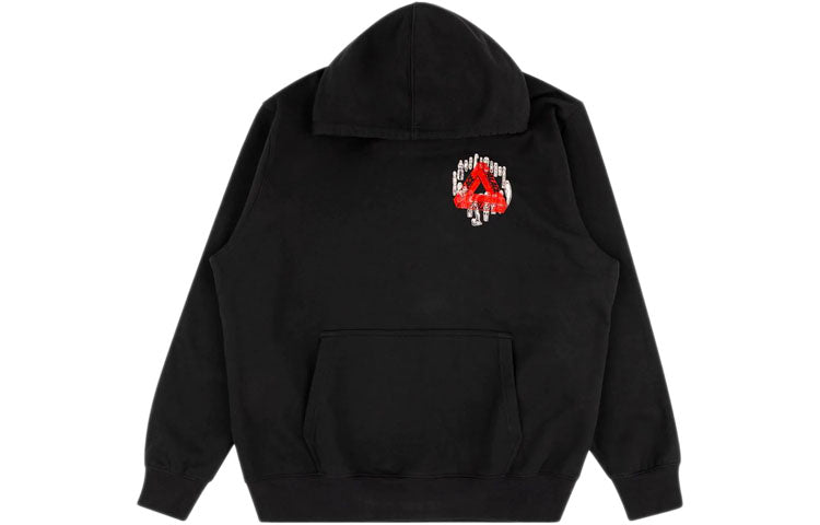 PALACE Jheeze Back Logo Printing Unisex Black P17HD036T