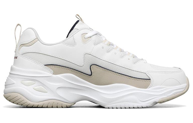 Skechers D'Lites 4.0 Low-Top Daddy Shoes White 237225-OFWT