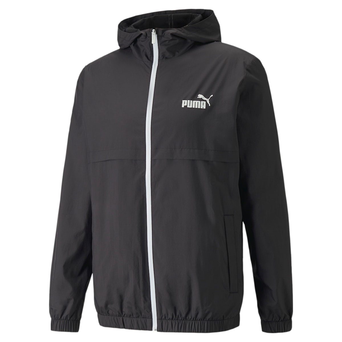 PUMA Essential Solid Windbreaker Jacket 'Black' 847484-01
