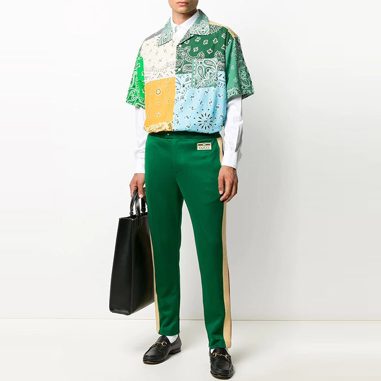 Gucci Technical jersey joggers 'Green' 625306-XJCNI-3129
