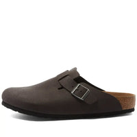 Birkenstock Boston Vegan Sandals 'Black Desert Dust' 1023518