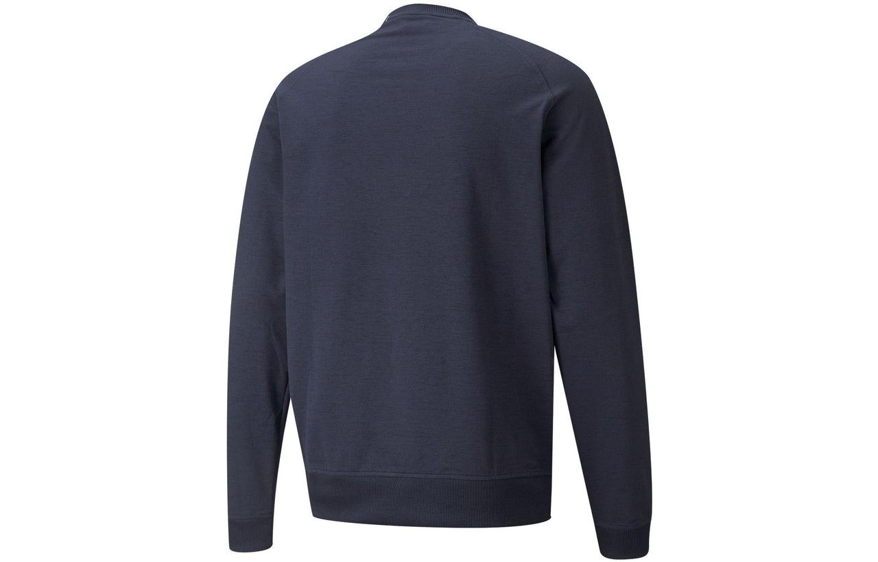 PUMA EGW Cloudspun PM Golf Crewneck 'Navy' 530154