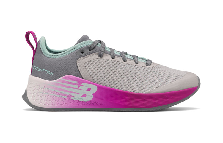 (GS) New Balance Fresh Foam Fast v2 'Light Aluminum Poison Berry' YKFSTSA2