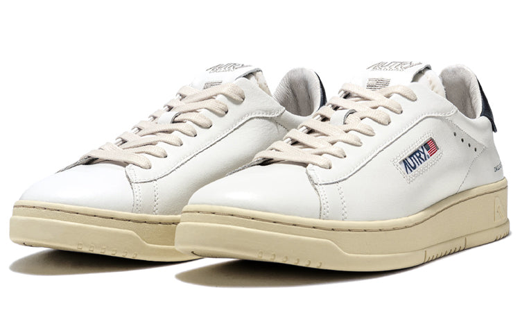 Autry Dallas Leather Low 'White Navy' ADLW-NW05