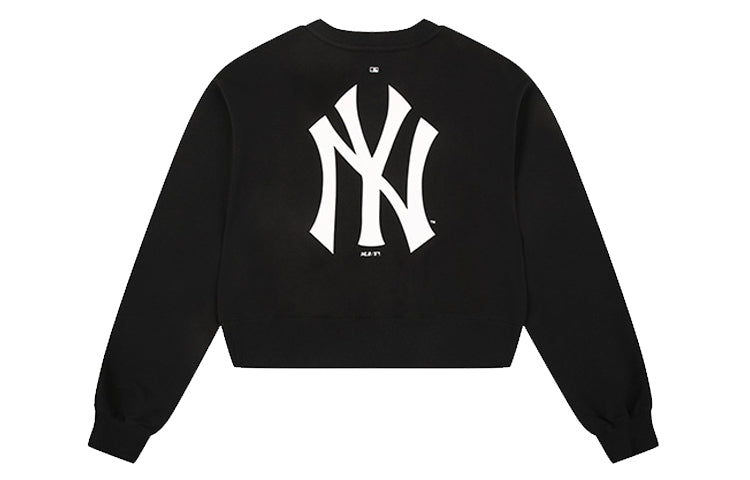 MLB Short Athleisure Casual Sports Long Sleeves Black 31MTW2011-50L