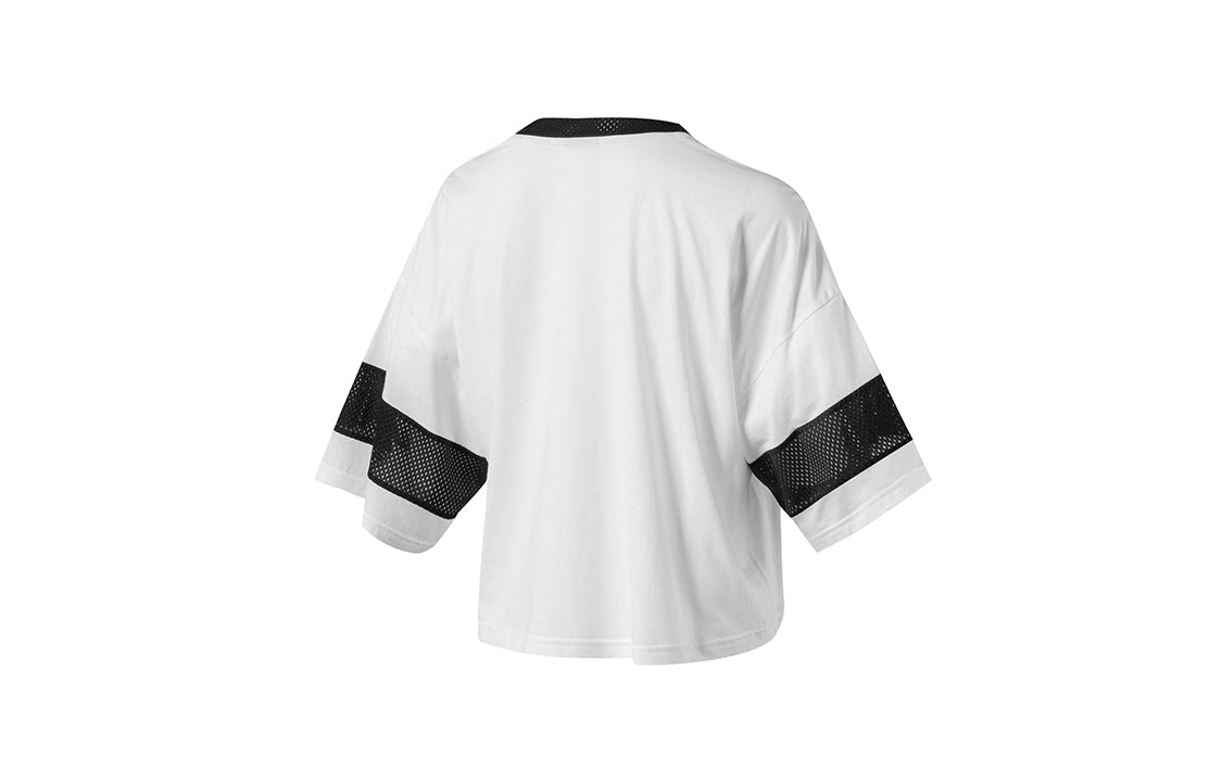 (WMNS) PUMA Urban Sports Short Sleeve White 851952-02