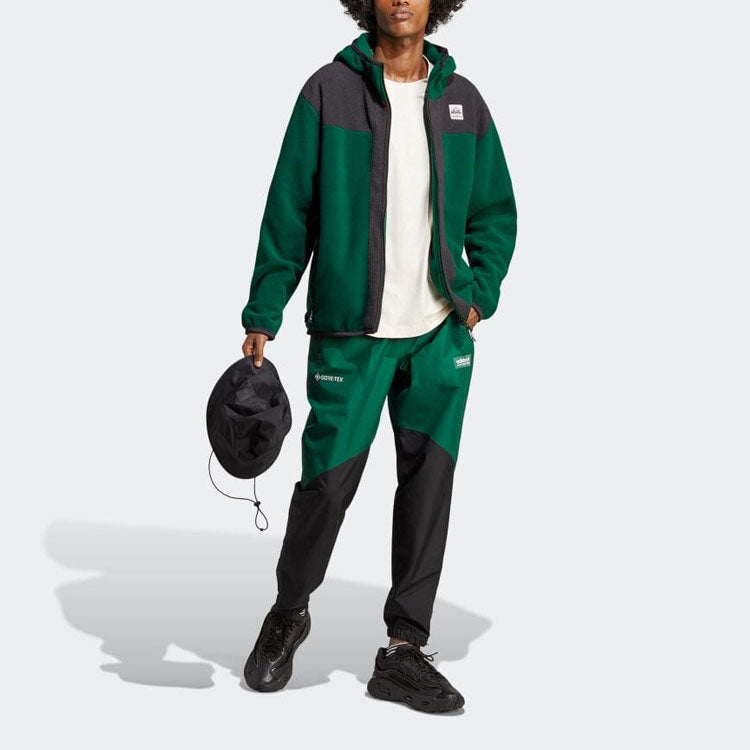 adidas Adventure FC Full Zip Polar Fleece Hoodie 'Green' IC2340