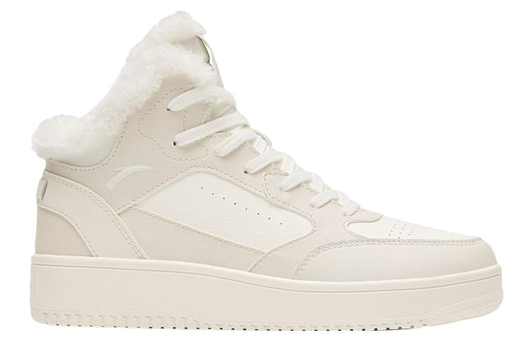 (WMNS) ANTA Skateboarding Series Sneakers High 'Beige' 922248913-1