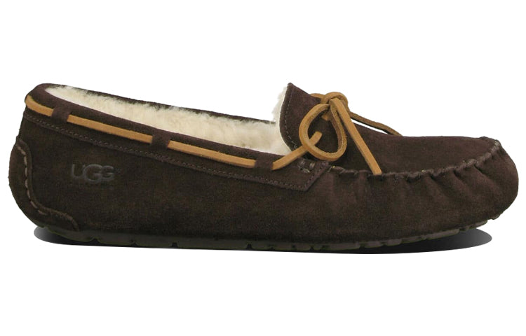 UGG Olsen Slipper Fleece Lined Stay Warm Athleisure Casual Sports Shoe Brown 1003390-ESP