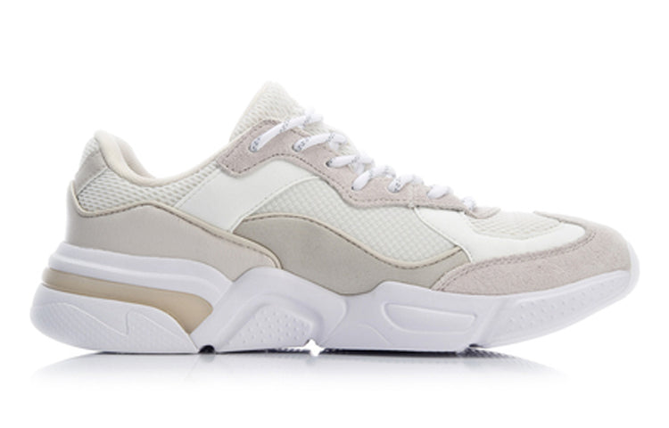 Li-Ning Reverses Classical Light Leisure Low 'White Grey' AGCN293-3