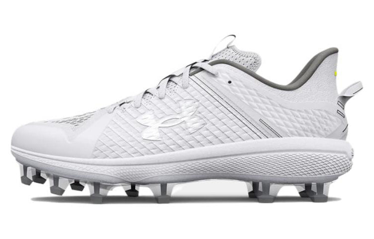 Under Armour Yard Low MT TPU Baseball Cleats 'White' 3025591-100