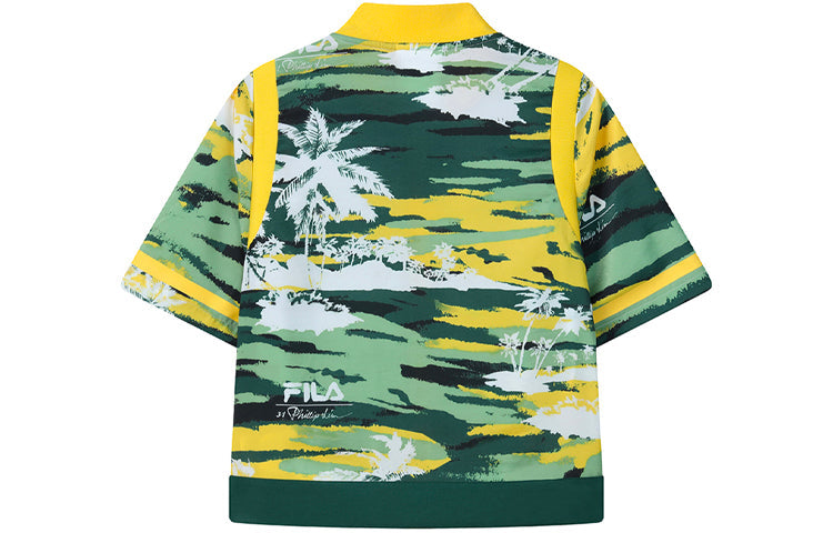 (WMNS) FILA x 3.1 phillip lim Jacket 'Green Yellow' F11W126702F-GN