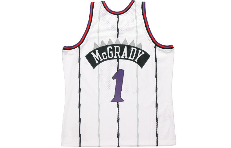 قميص Mitchell & Ness NBA Swingman من فريق تورنتو رابتورز لعام 1998-1999، Tracy McGrady "White" SMJYAC18106-TRAWHIT98TMC
