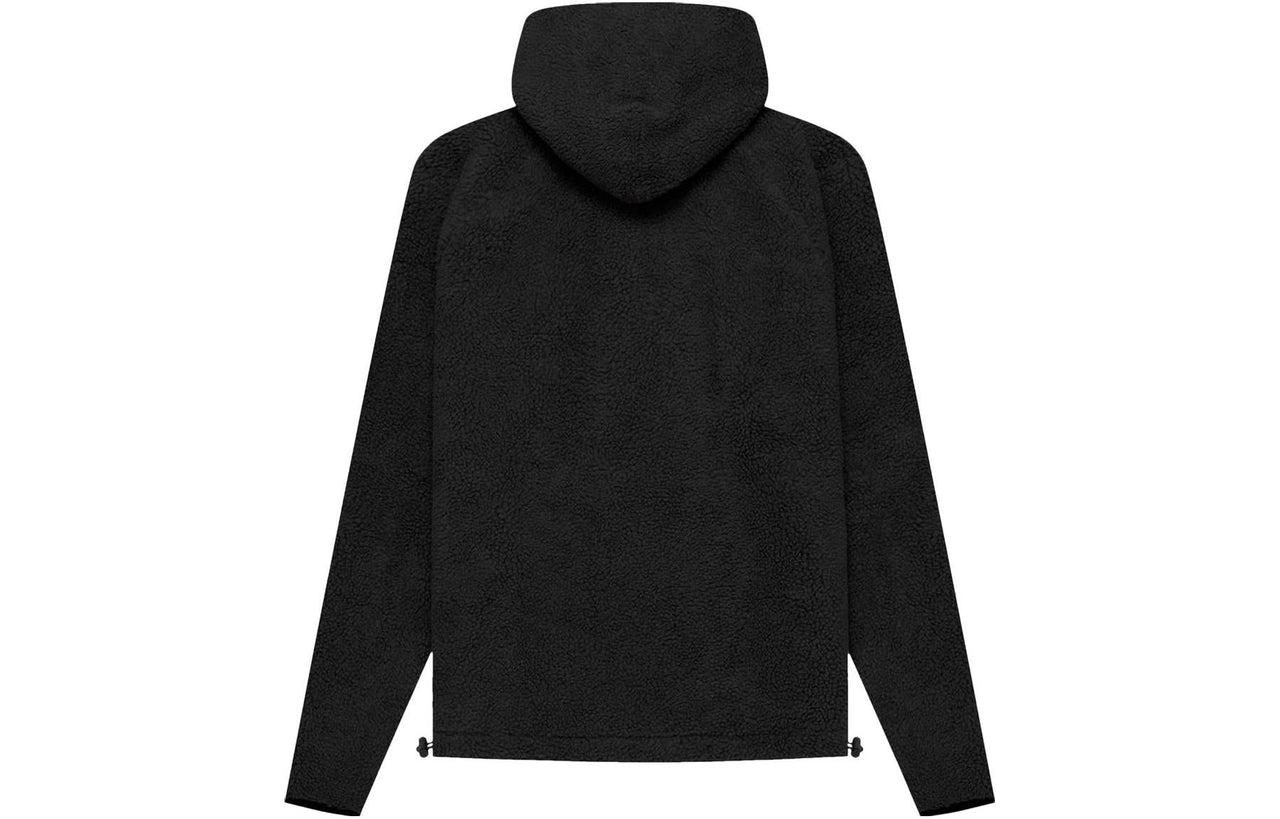 Fear of God Essentials FW23 Polar Fleece Half Zip Hoodie 'Iron' 192BT212150F