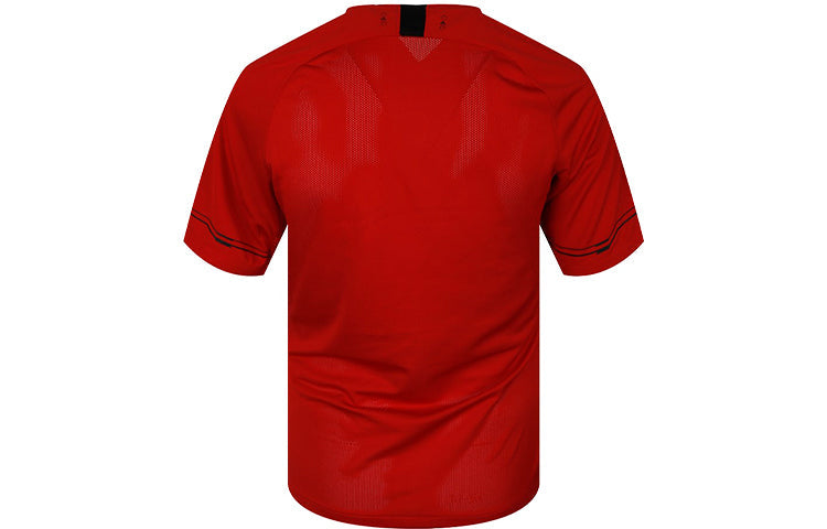 Nike X LPL Crossover EDG team tournament Short Sleeve Gym Red CV9633-654