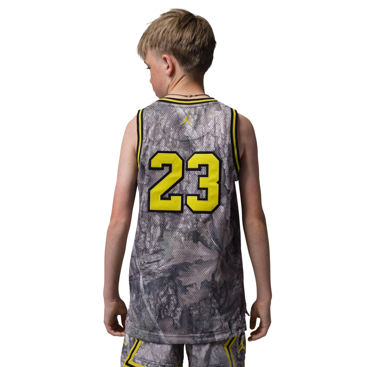 (GS) Jordan MVP Realtree 23 Jersey 'Swan' 95F673-WAN