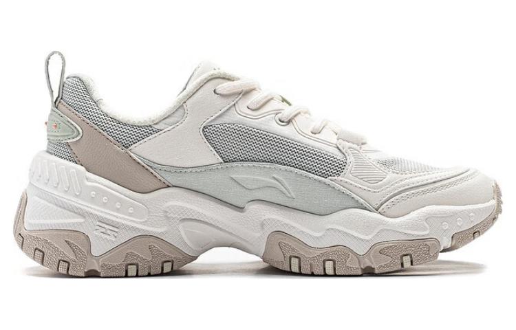 (WMNS) Li-Ning Brown Sugar 'White Grey' AGCT424-2