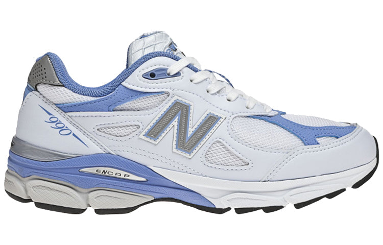 (WMNS) حذاء New Balance 990v3 صنع في الولايات المتحدة الأمريكية "White Baby Blue" W990WB3