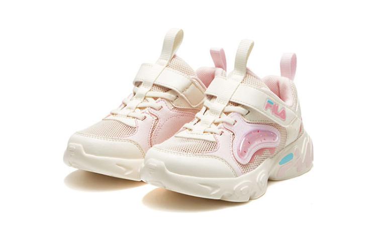 (PS) FILA Fashion Sneakers 'Cream White Pink' K14G331103FGS