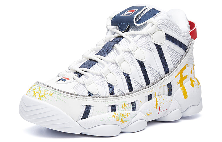 (WMNS) Fila Spaghetti Classic White/Blue/Yellow T12W041204FWS