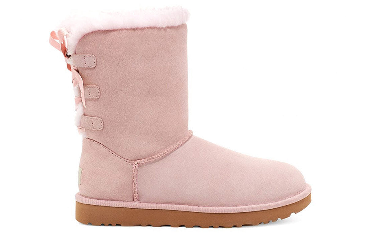 (WMNS) UGG Short Bow Stiefel Snow Boots crystal Pink 1110706-PCRY