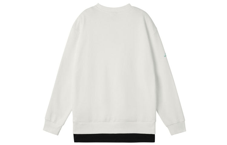 New Balance Casual Logo Sweatshirts Asia Sizing 'White' AMT11314-WT