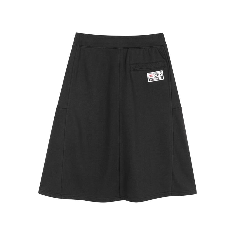(WMNS) Skechers Color My City Collection Skirt 'Blsck' L121W013