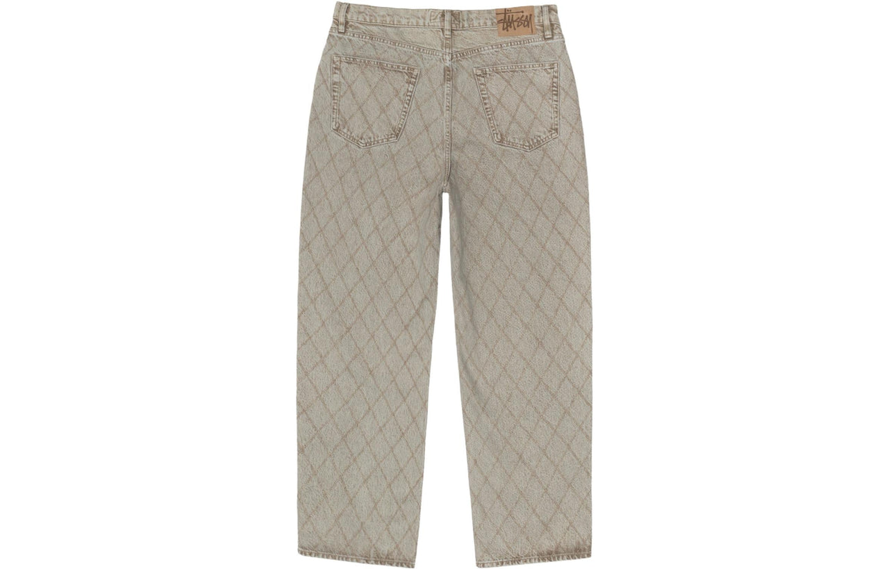 Stussy Big Ol Jean Quilted Denim 'khaki' 116635