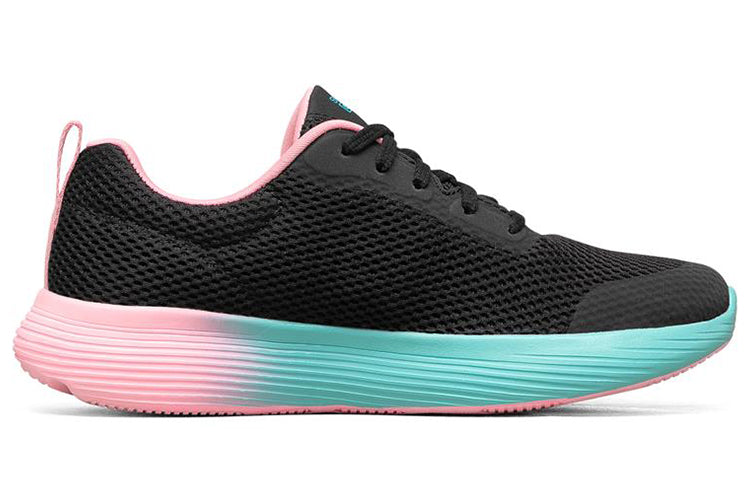 (WMNS) Skechers Go Run 400 V2 Low-Top 'Black Blue Pink' 128192-BKPK