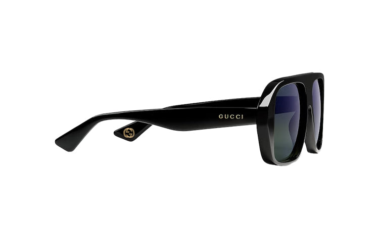 Gucci Navigator Frame Sunglasses 'Black' 778360-J0751-1030
