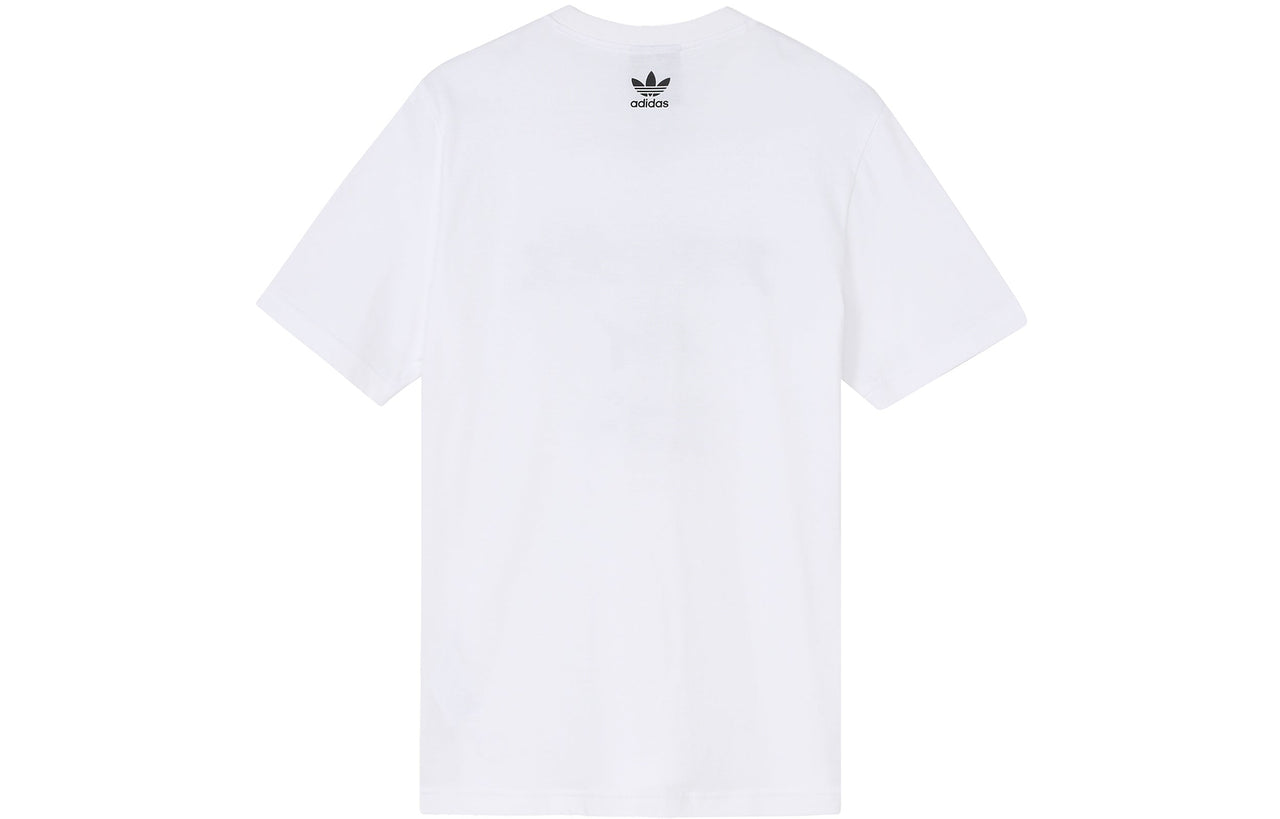 adidas originals x HUMAN MADE Crossover SSL Tee Casual Sports Short Sleeve White GM4255