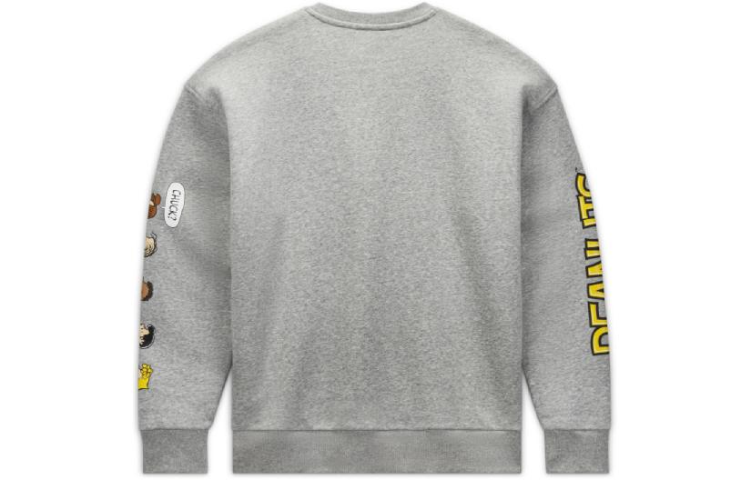 Converse x Peanuts Fleece Crew 'Vintage Grey Heather' 10024376-A01