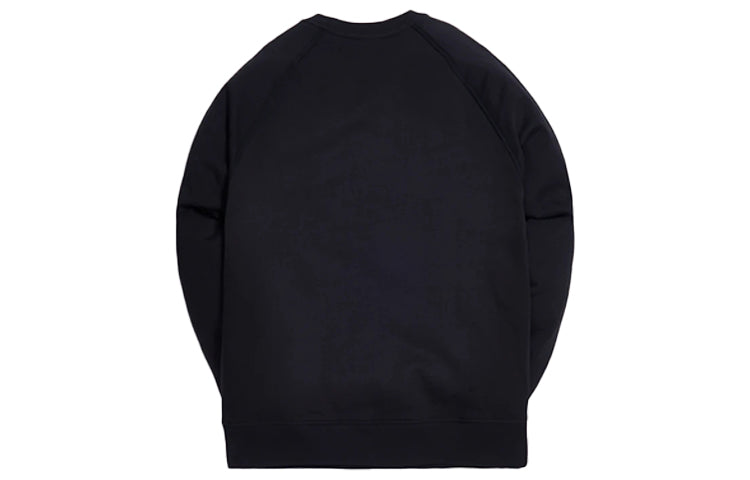 Men's KITH x The Godfather Puppet Crewneck Crossover Round Neck Long Sleeves Black KH2461-100